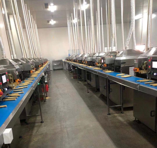 Yitong Machinery|invited to visit the Chicken rolls project of Weimeng (China) Group