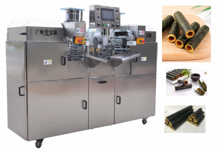 Guangzhou food machinery manufacturer: application advantages of seaweed roll forming machine