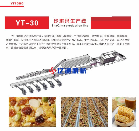 Yitong Machinery Sharing: Investment Prospect Analysis of Sachima Automatic Production Line